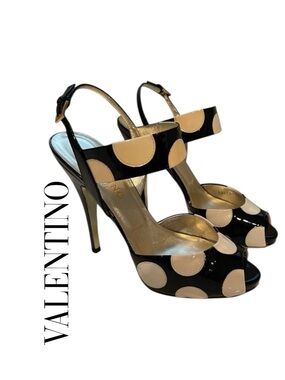 Valentino Garavani Polka Dot Heels Size 38